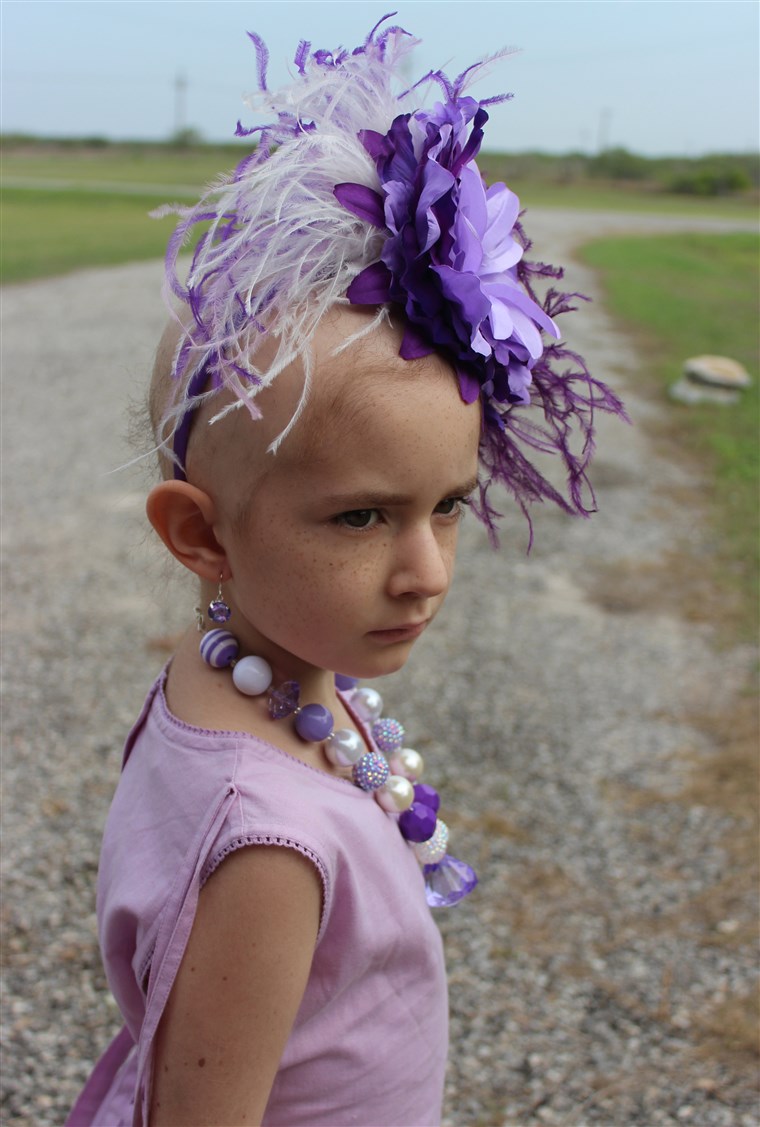 Brooke Hester lives with stage-4 neuroblastoma, a cancer that forms in nerve tissue.