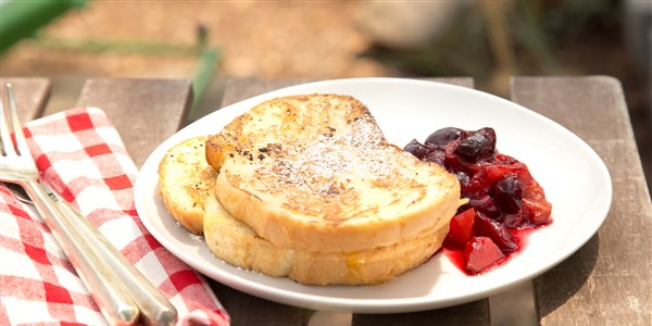 Grill-Griddled French Toast