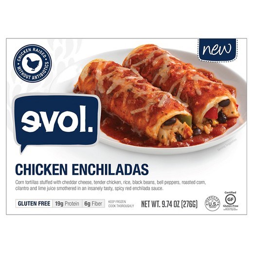 Evol Chicken Enchiladas
