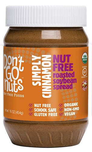 Mengenakan't Go Nuts Simply Cinnamon Soybean Spread