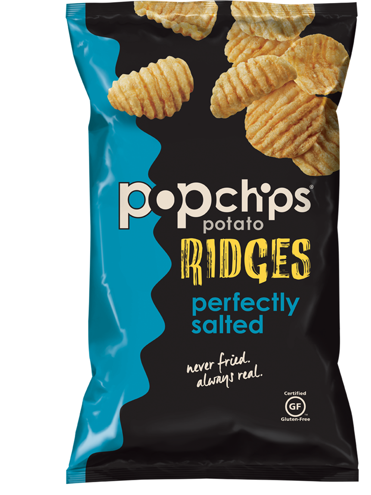 Popchip Potato Ridges Salted