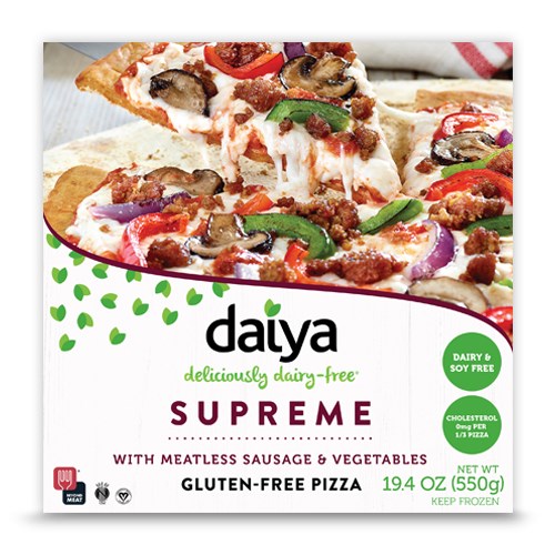 Daiya Deliciously Dairy & Soy Free Supreme Gluten-Free Pizza