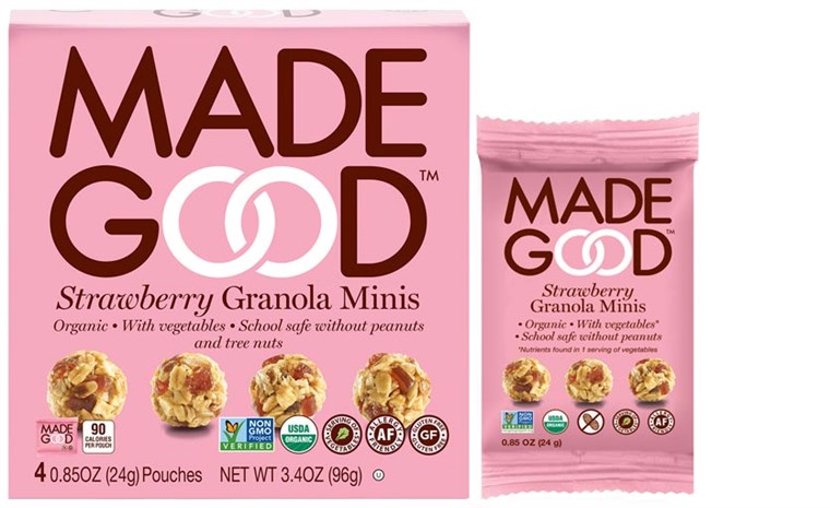 MadeGood Strawberry Granola Minis