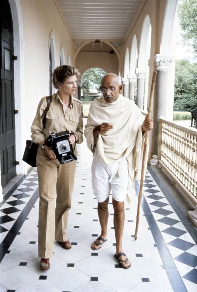 베르겐 in 'Gandhi' in 1982.