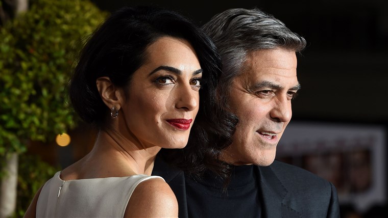 ジョージ and Amal Clooney