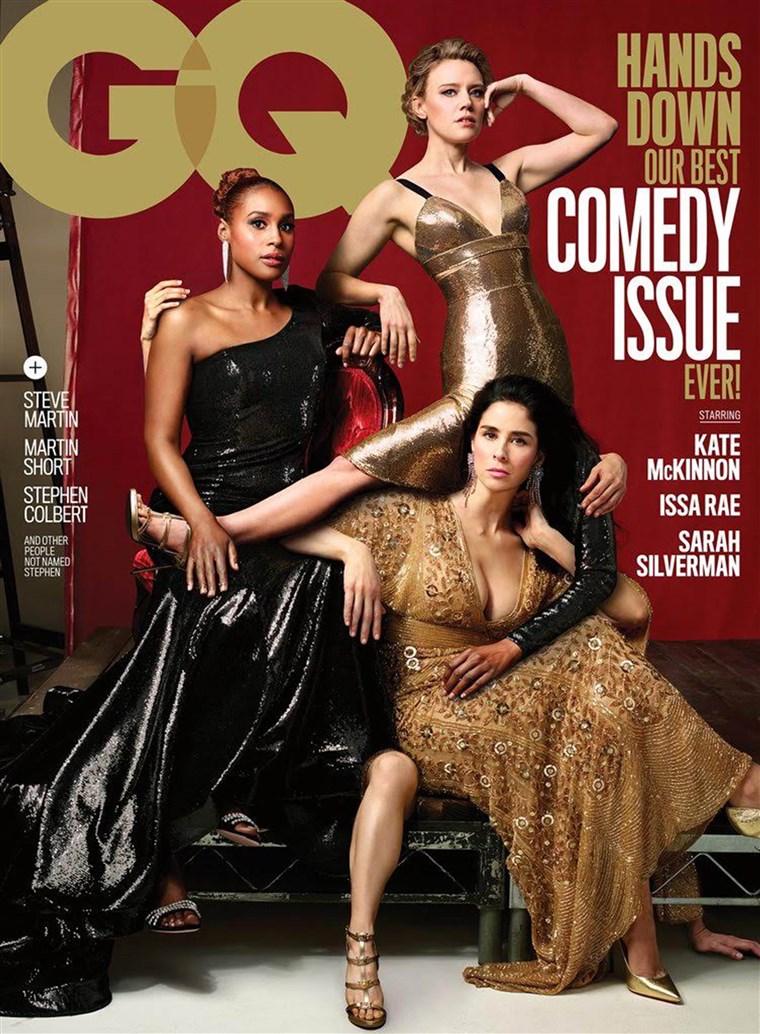 Kate McKinnon, Issa Rae and Sarah Silverman on GQ cover