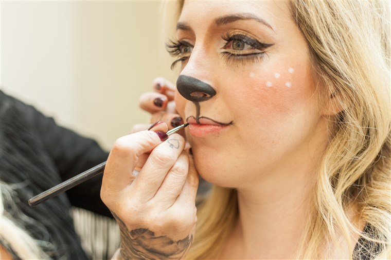 Halloween makeup tutorial
