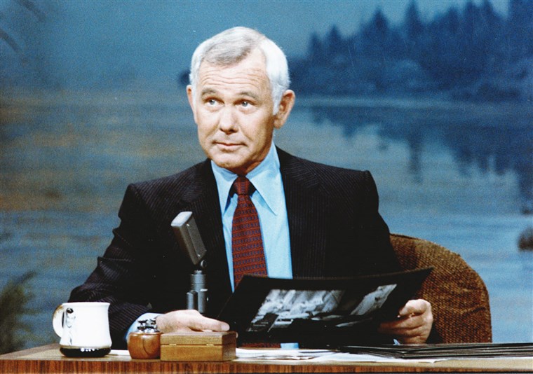Johnny Carson on the 