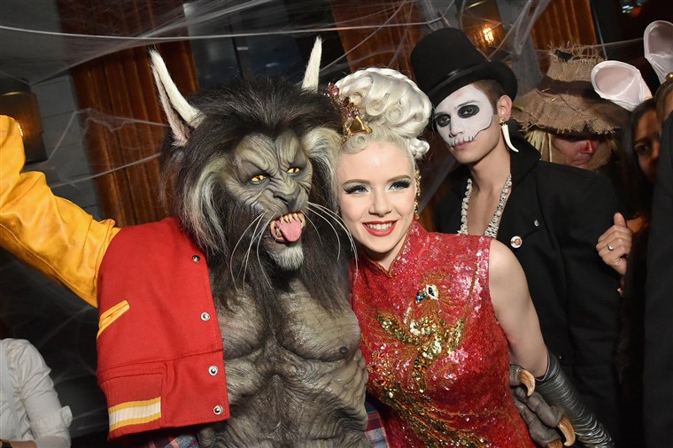 画像： Heidi Klum's 18th Annual Halloween Party - Inside