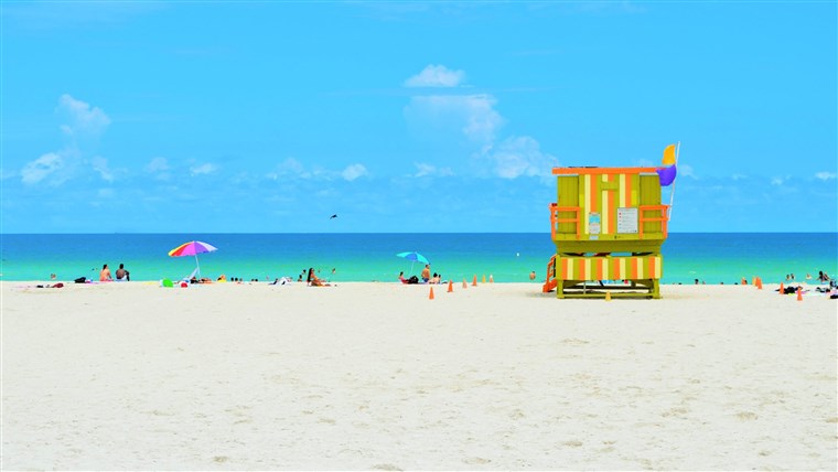 Terbaik US beaches: South Beach