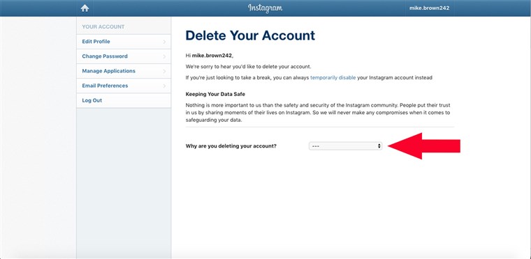 방법 to delete Instagram account, how to deactivate Instagram account