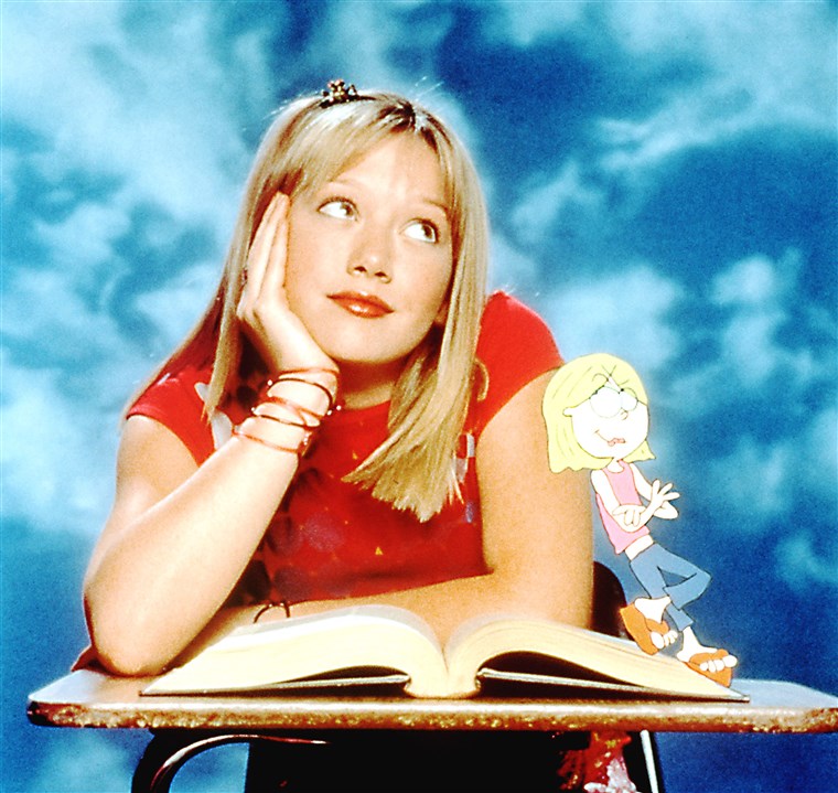 여자 이름 MCGUIRE, Hilary Duff, 'Lizzie McGuire', airing 09/09/01, 2001-2004, (C) Walt Disney Enterprises