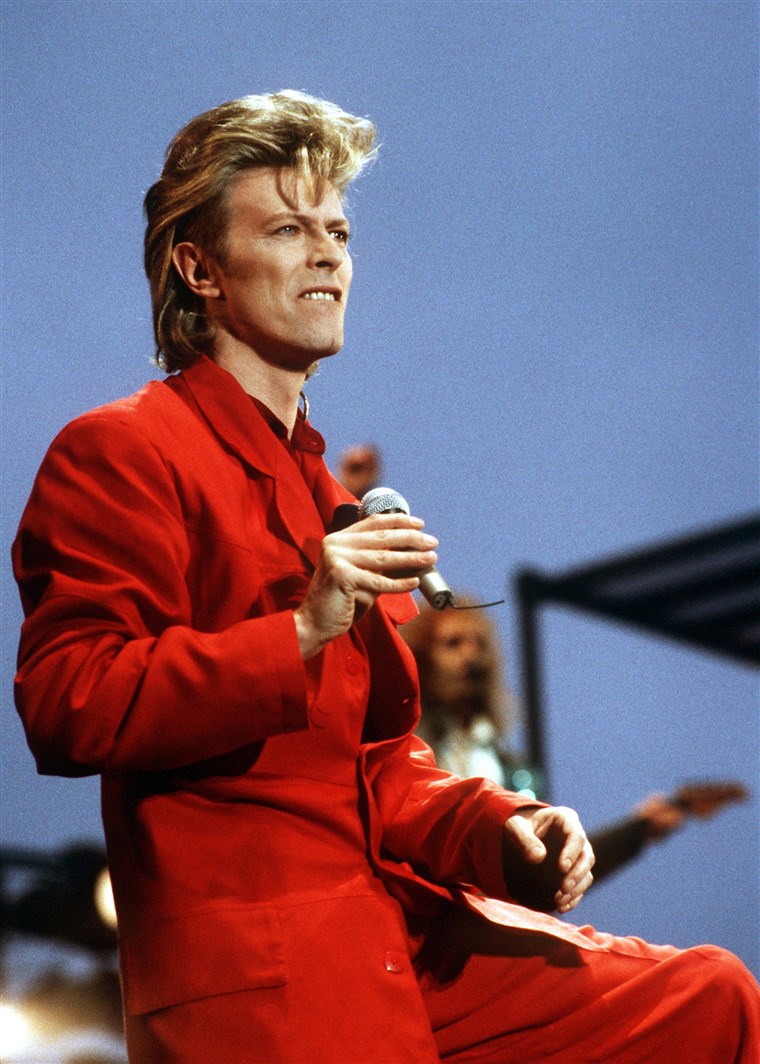 David Bowie hair