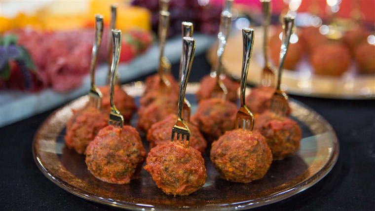オスカー party Meatballs on a Fork