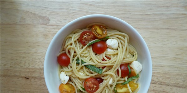 신선한 Tomato Spaghetti 