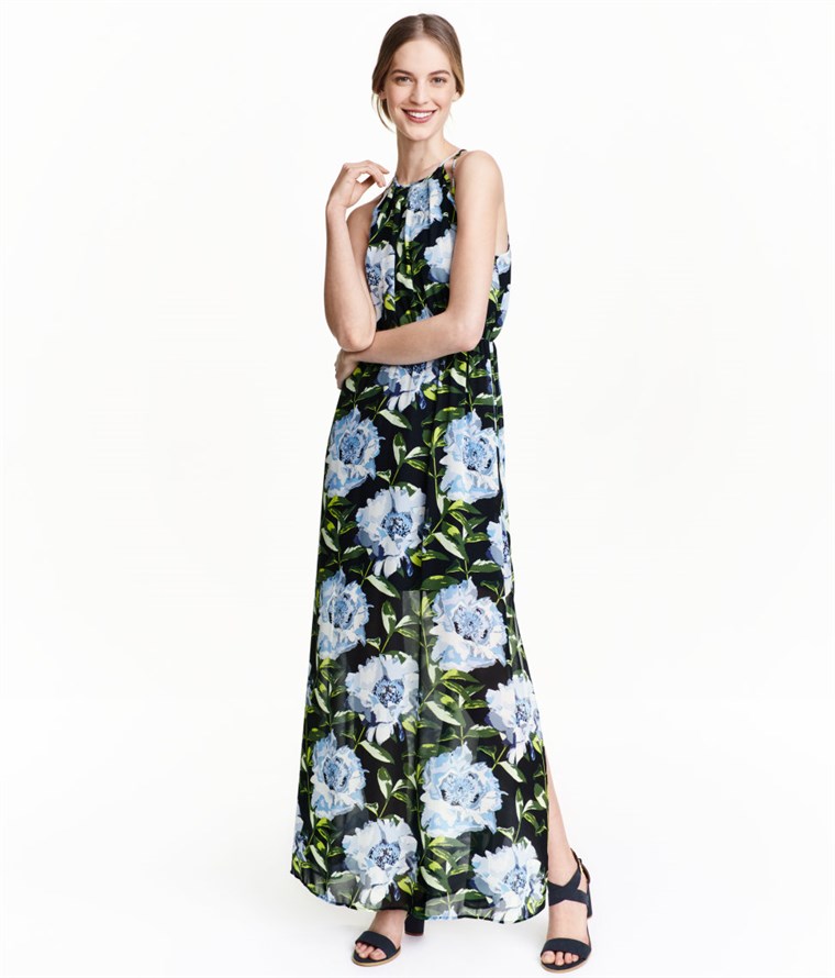 H & M printed dress