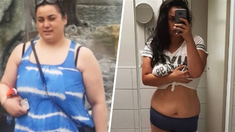여자 who lost 77 pounds, how to lose weight