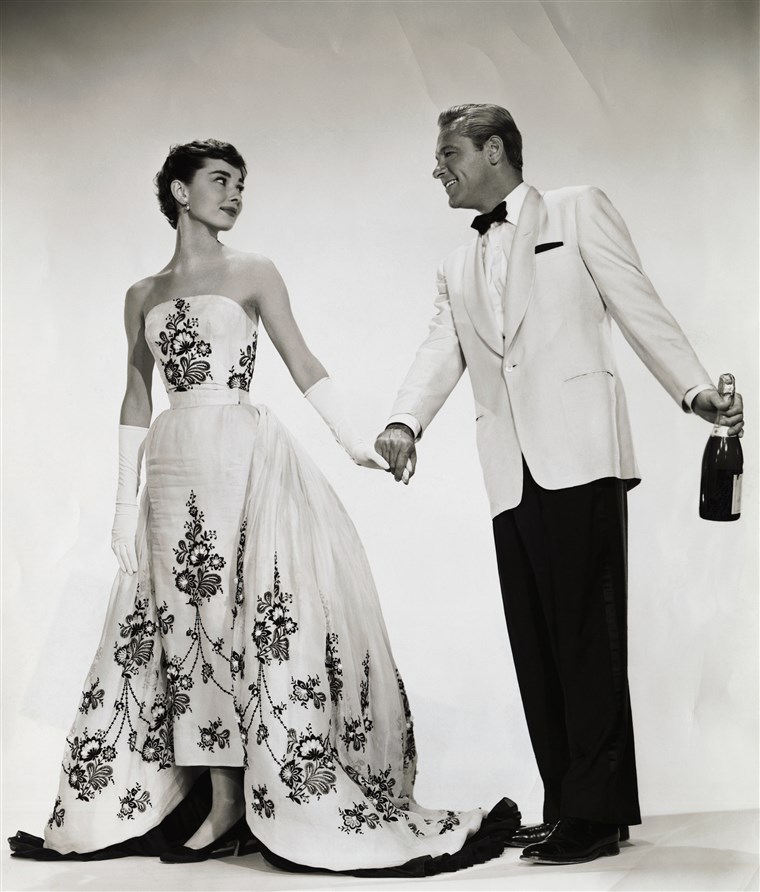 Audrey Hepburn and William Holden in Sabrina