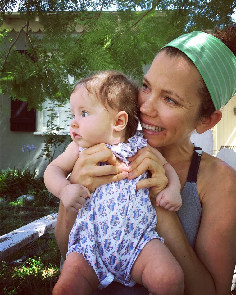 Carri Kessler and her daughter Margot