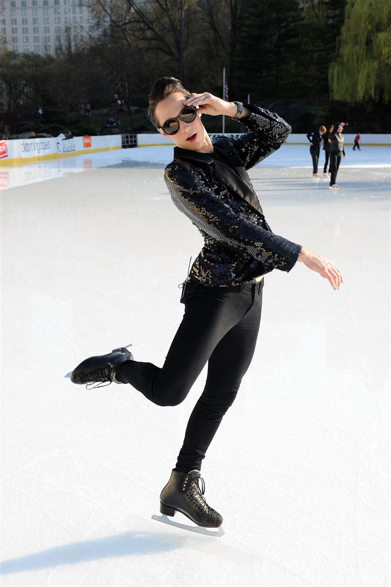 sbarramento at the Figure Skating in Harlem's 2010 Skating with the Stars benefit gala in Central Park on April 5, 2010 in New York City.