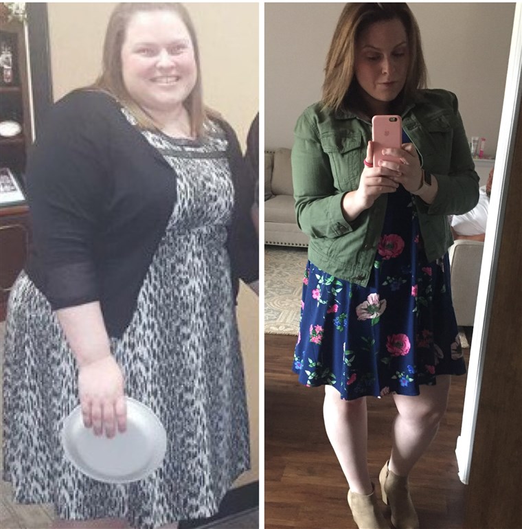 이후 2016, Anja Taylor has been exercising and eating healthy foods. She's lost 103 pounds and feels happy with how she looks.