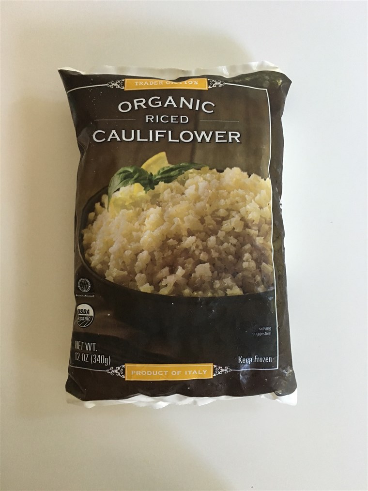 commerciante Joe's frozen cauliflower rice