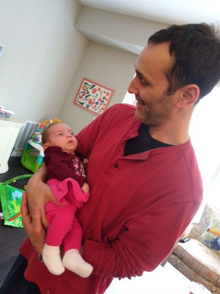 Tom Garden welcomed his second child, Tayla, in March 2023.