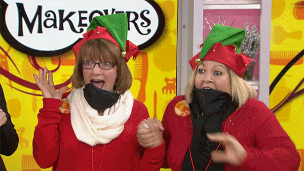Suster react to Ambush Makeover on TODAY.