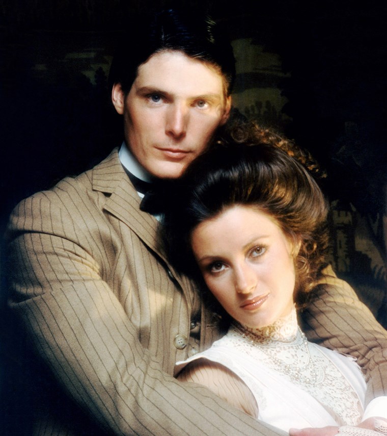 SOMEWHERE IN TIME, from left: Christopher Reeve, Jane Seymour, 1980