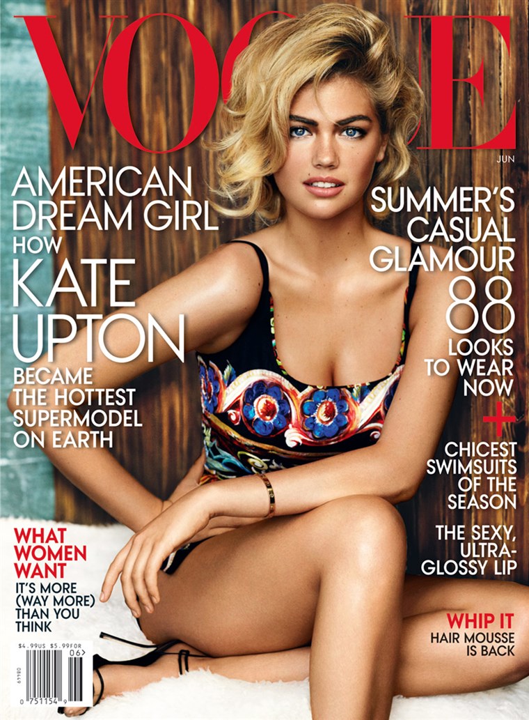 IMMAGINE: Kate Upton on Vogue