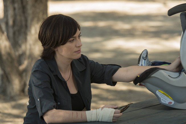 Maggie Siff plays Tara Knowles on 