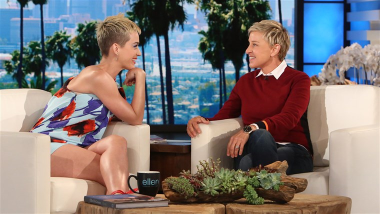 ケイティ Perry and Ellen DeGeneres