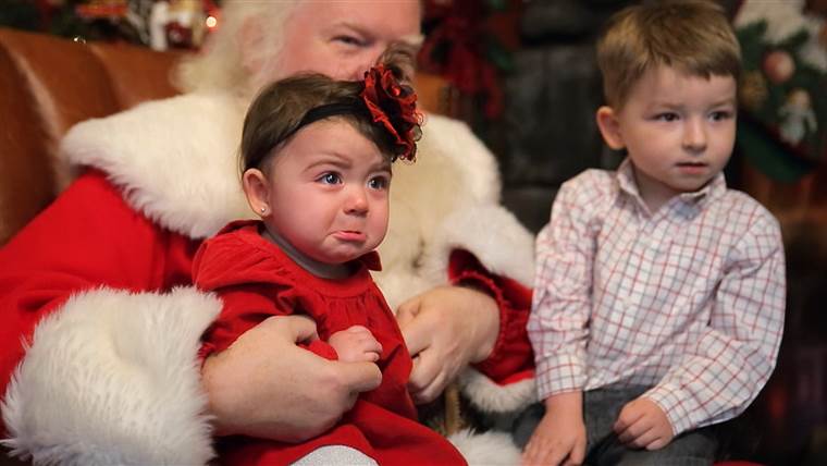 Babbo Natale Horror.I Bambini Hanno Paura Di Babbo Natale 15 Foto Di Divertentissimo Ho Ho Horror