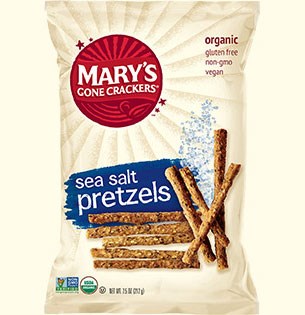 Maria's Gone Crackers's Sea Salt Pretzel Sticks