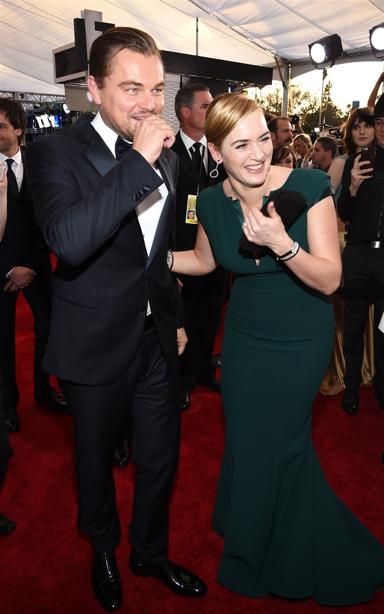 레오나르도 DiCaprio and Kate Winslet