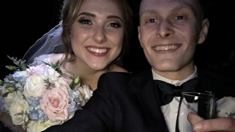Nonostante cancer diagnosis, Luke Blanock married his high school sweetheart Natalie.
