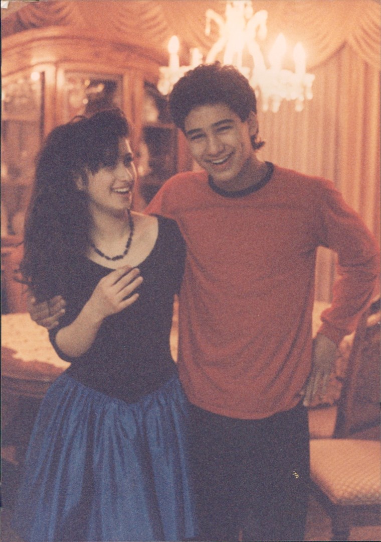 Mario Lopez and his sister Marissa