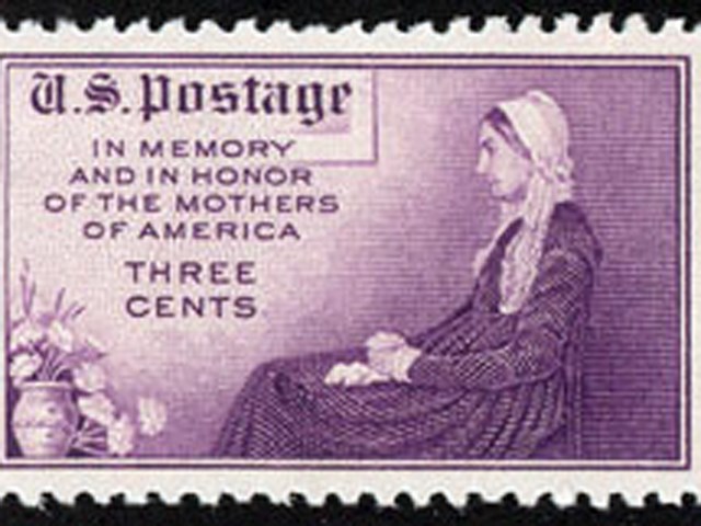Commemorative Mother's Day stamp