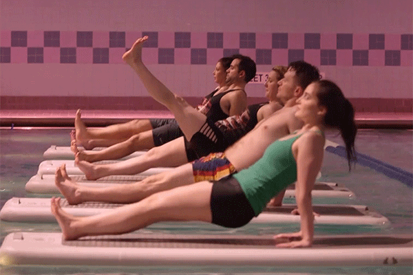 TMPL Gym Holy Water Floating Yoga
