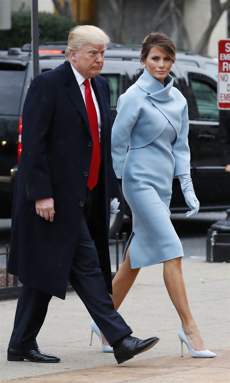 ドナルド Trump and his wife Melania