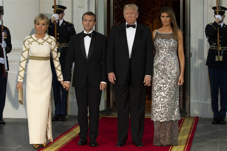 大統領 Trump Hosts French President Emmanuel Macron For State Visit At The White House