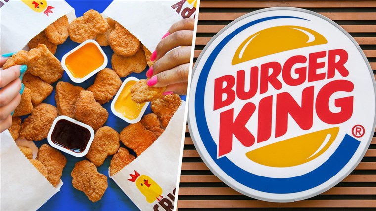 Burger King's new spicy chicken nuggets.