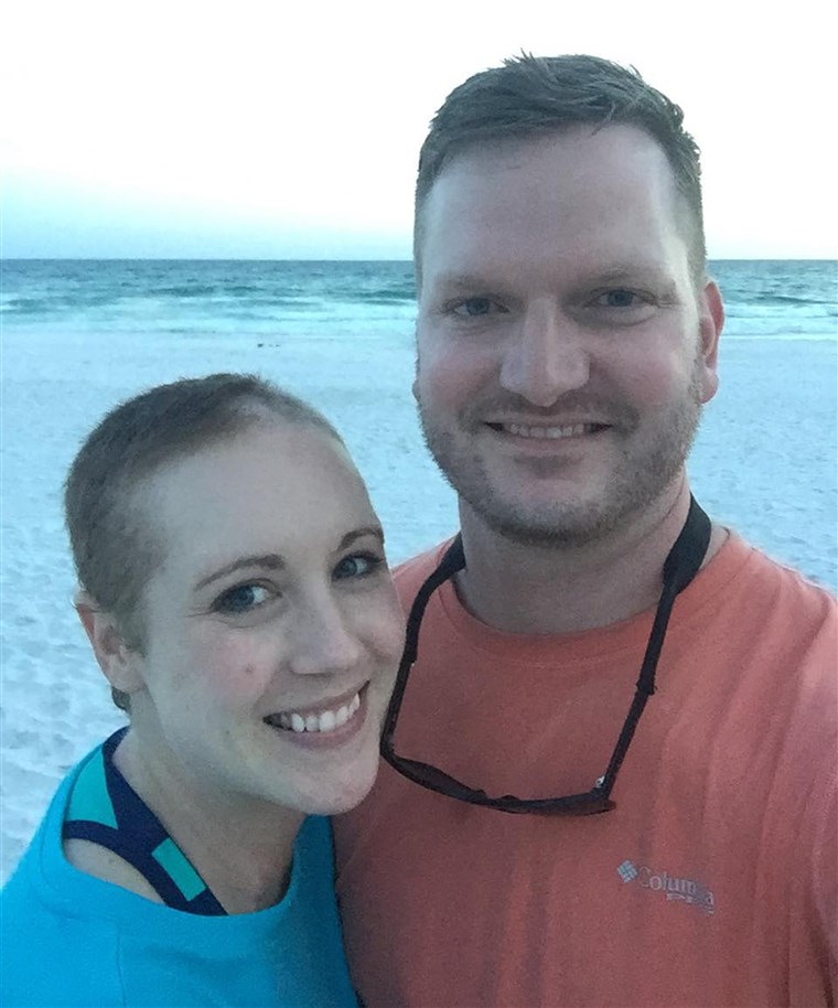 として Danielle Dick battled melanoma, she and her husband of a decade, Tyler, completed some bucket list items and created memories together.