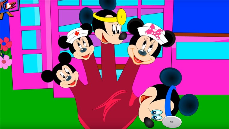 医師 Mickey mouse finger family song and more mickey songs