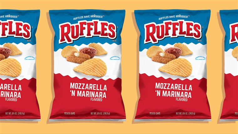 Ruffles Mozzarella 'n Marinara chips photo