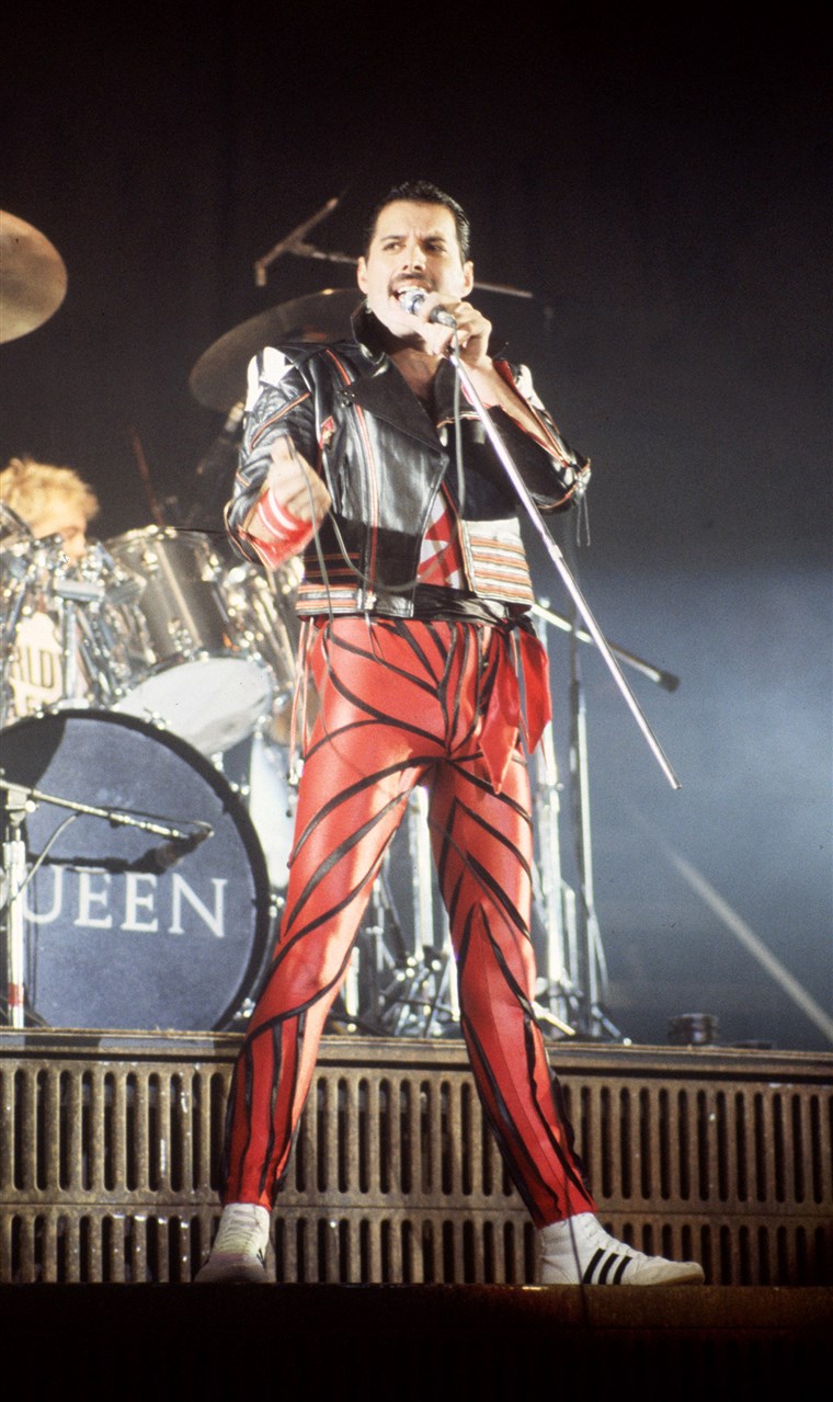 フレディ Mercury with Queen in concert