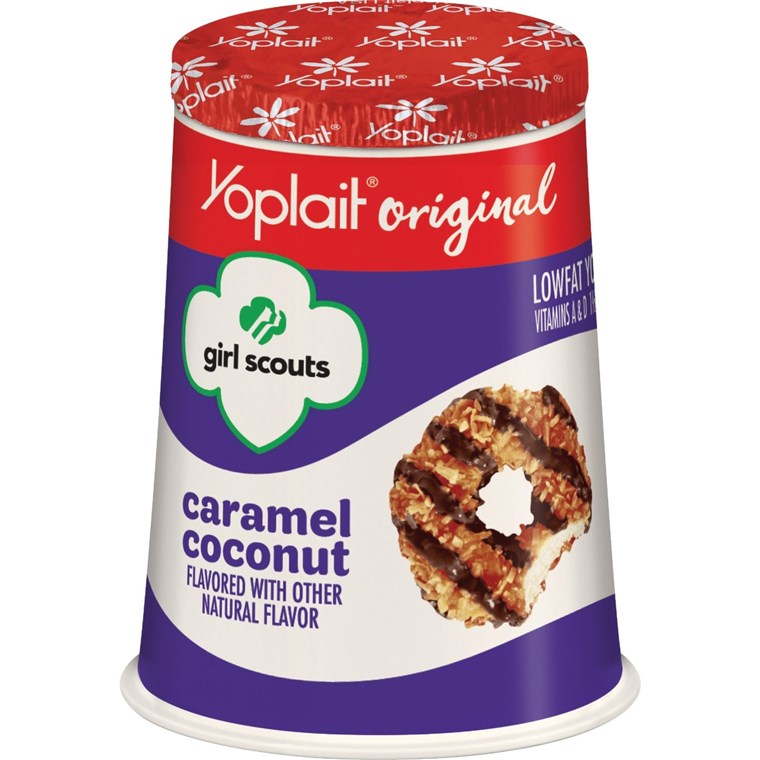 Yoplait - Girl Scouts Caramel Coconut