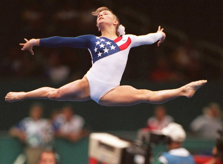 영상: US gymnast Shannon Miller
