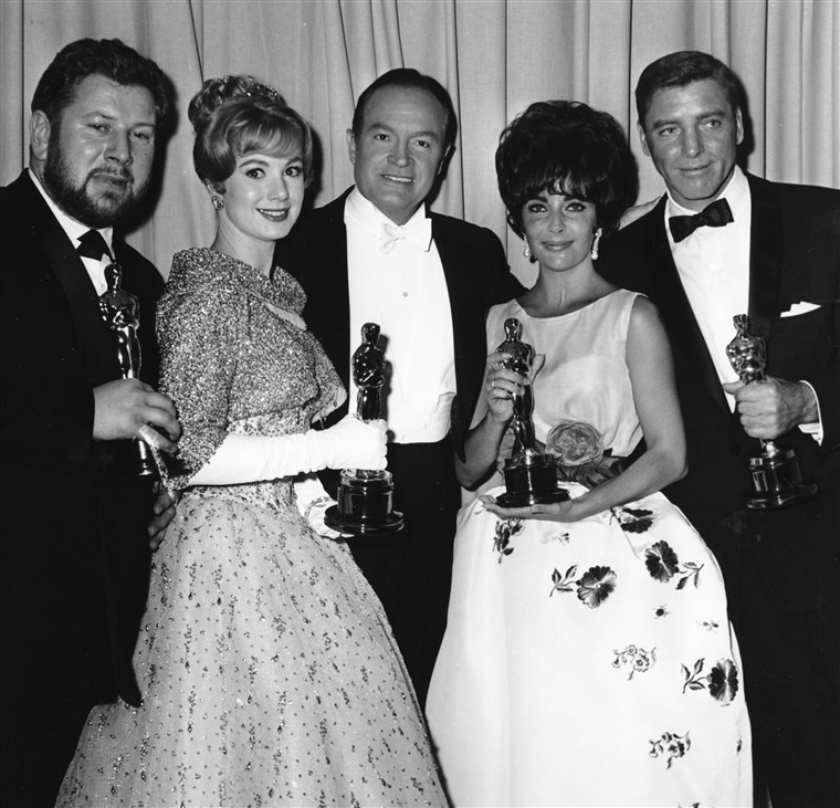 Elisabetta Taylor Oscars 1961