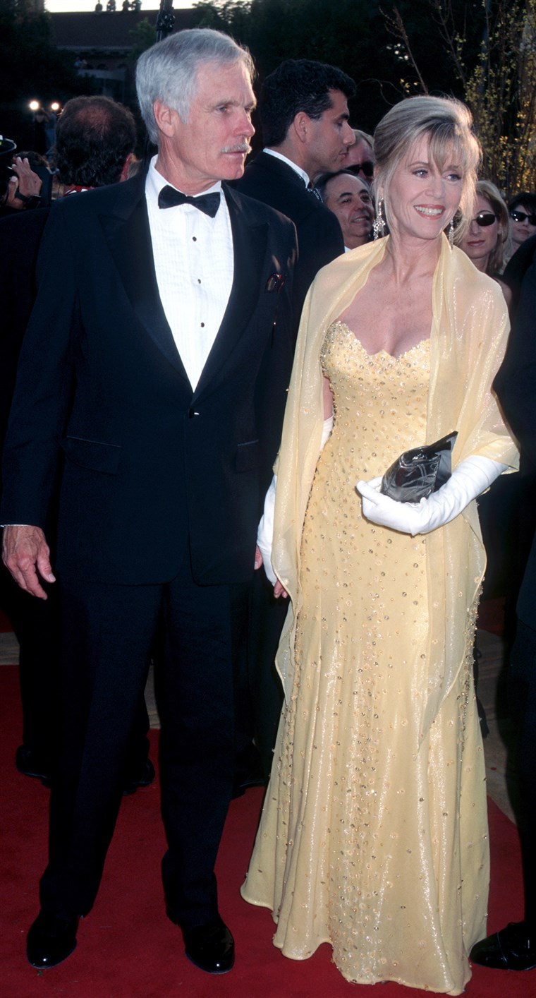 テッド Turner and Jane Fonda